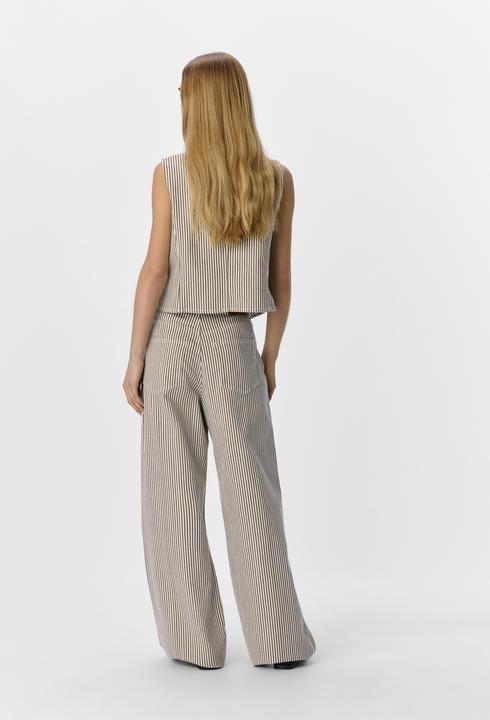 Image du produit Object Streifen Jeans mit weitem Bein (XS)