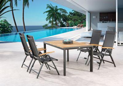 Immagine prodotto Best Sedia pieghevole Cavalese bianco/Teak