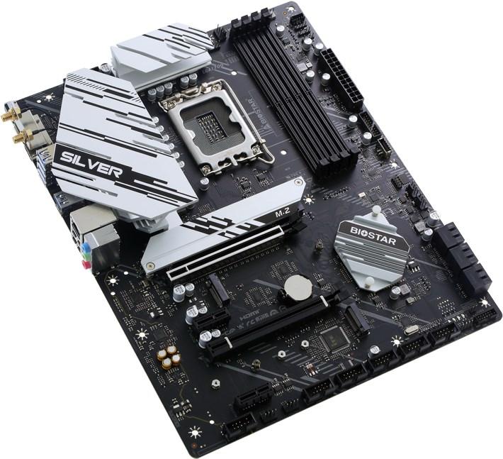 Image du produit Biostar MB Z790A-Silver (Z790,S1700,ATX,DDR5,Intel) (LGA 1700, Intel Z790, ATX)