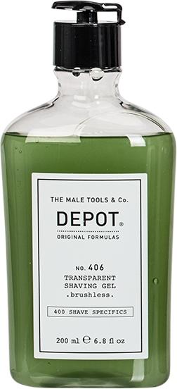 Actual product image Depot No. 406 Transparent Shaving Gel (200 ml, Shaving gel)