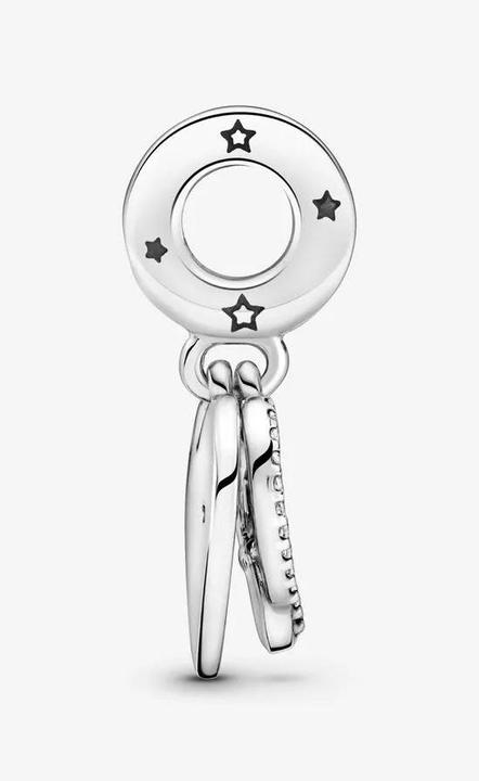 Actual product image Pandora Hanger cats & hearts (Sterling silver 925, With stone(s))