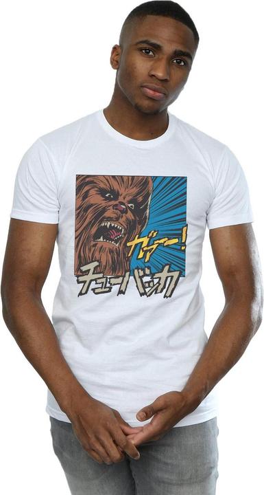 Actual product image Star Wars Mens Chewbacca Roar Pop Art T-Shirt (3XL)