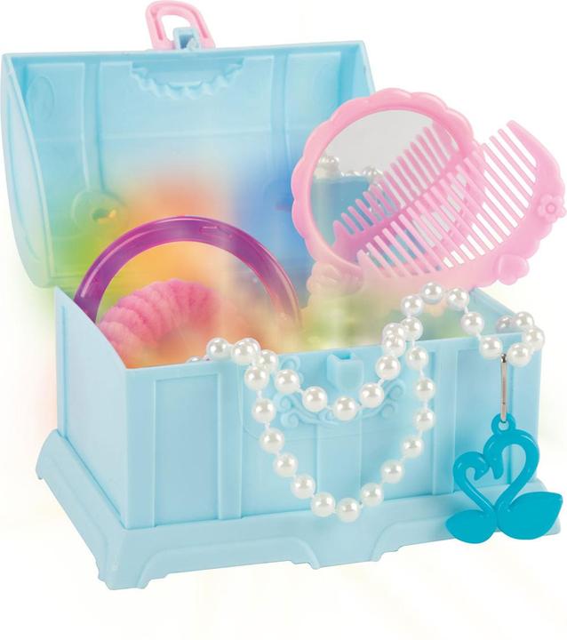 Actual product image Toi-Toys Ice princess jewellery in a treasure chest with light and sound