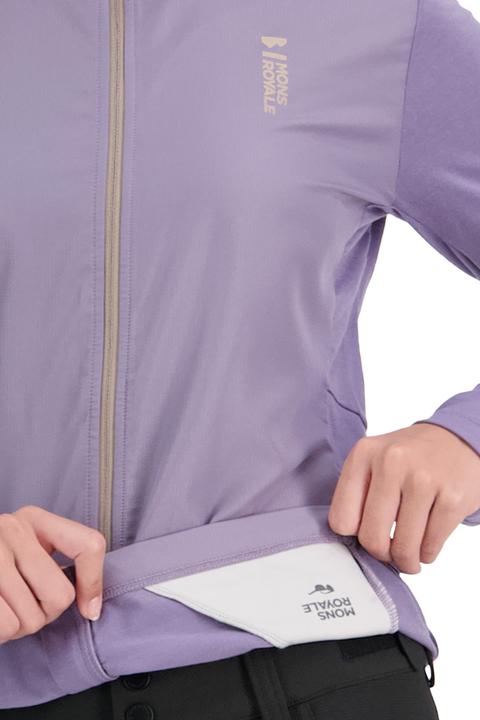Actual product image Mons Royale Redwood Wind Jersey (L)
