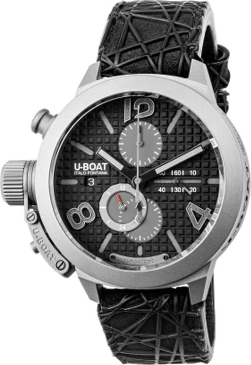 Produktbild U-Boat 3004 Classico Titanium Black (Chronograph)