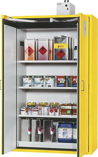 Immagine prodotto asecos Armadio per sostanze pericolose tipo 90, resistente al fuoco (120 cm, 196.80 cm)