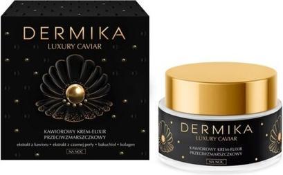 Actual product image Dermika Luxury Caviar caviar cream-elixir anti-wrinkle for night 50ml (Body cream, 50 ml)