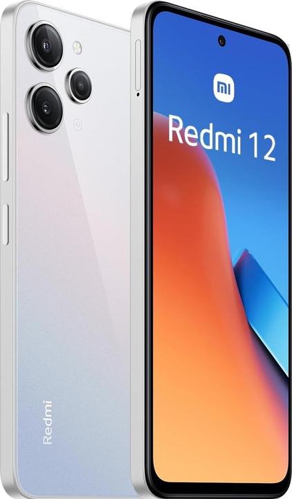 Produktbild Xiaomi Redmi 12 (128 GB, Silver, 6.79", Hybrid Dual SIM, 50 Mpx, 4G)