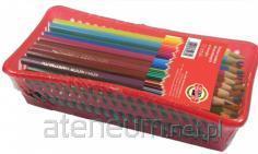 Koh-i-Noor Aquarellstifte im Korb 72 Farben (378004) (Mehrfarbig, 72 x)