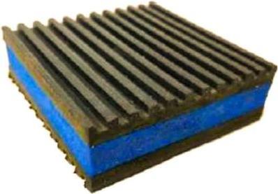 Actual product image Rs Pro Damping mat Isolation pad for vibration damping EVAC foam 20psi 22mm 100 x 100mm