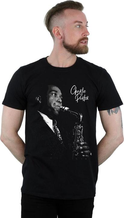 Immagine prodotto Universal Textiles Playing Saxophone Maglietta Uomo (XXL)