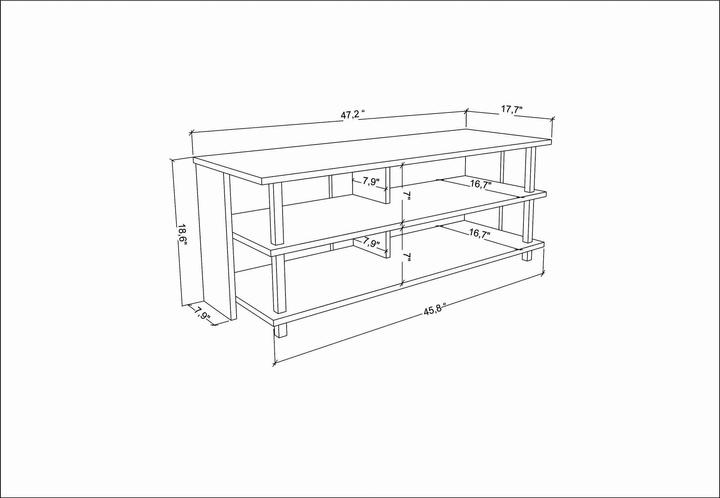 Image du produit Kalune Design Rodney (120 x 44.5 x 47.5 cm)