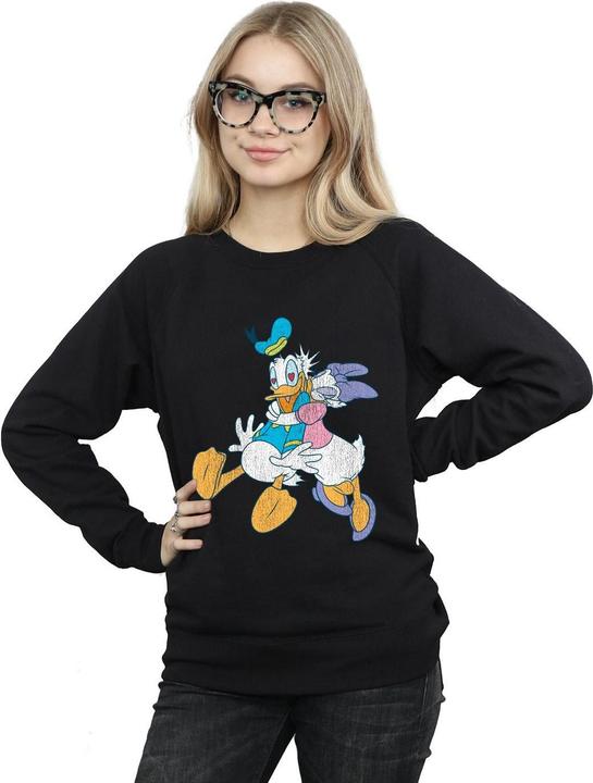 Produktbild Disney Donald And Daisy Duck Kiss Sweatshirt (L)