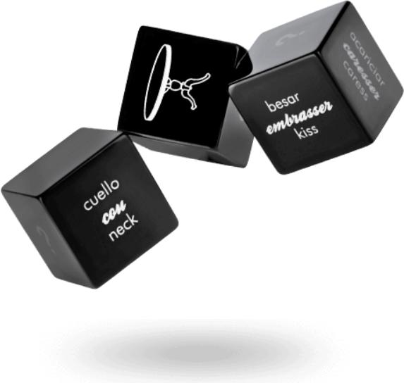 Actual product image Bijoux Indiscrets Lucky Love Dice (Dice games, English)