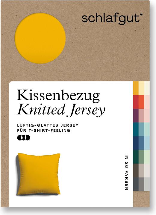 Image du produit schlafgut Knitted Jersey (Housse de couette, 80 x 80 cm)