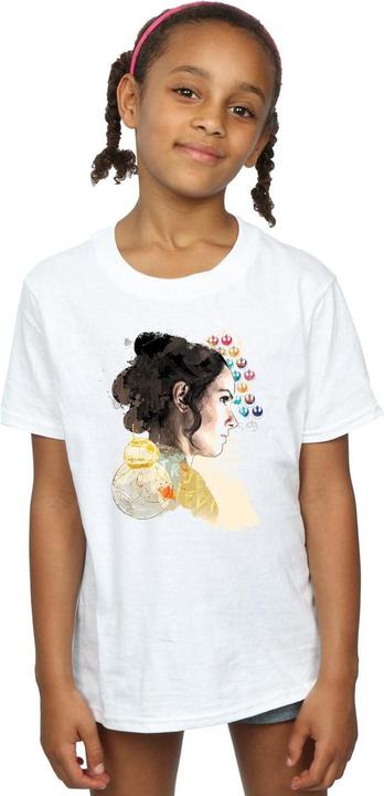 Immagine prodotto Star Wars Rey Collage Maglietta Ragazze (152, 158)