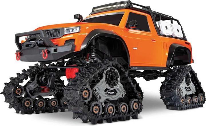 Traxxas Trx-4 Sport Orange 1/10 Scale-Crawler Rtr Brushed Deep-Terrain Traxx Ohne Akku & Lader (RTR Ready-to-Run)