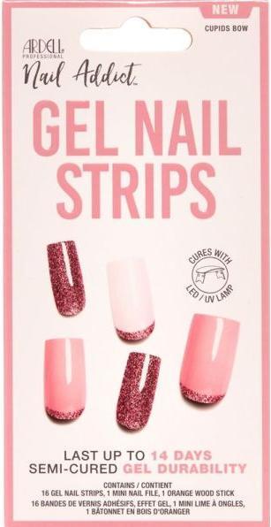 Produktbild Ardell Nail Addict Gel Nail Strips Cupids Bow 16 Stk