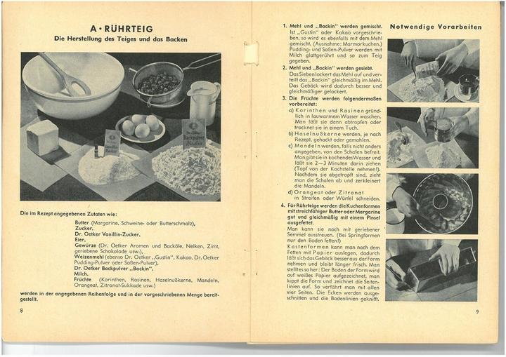 Actual product image Dr. Oetker Backen macht Freude - Reprint 1952 (German, Dr. Oetker, 2016)