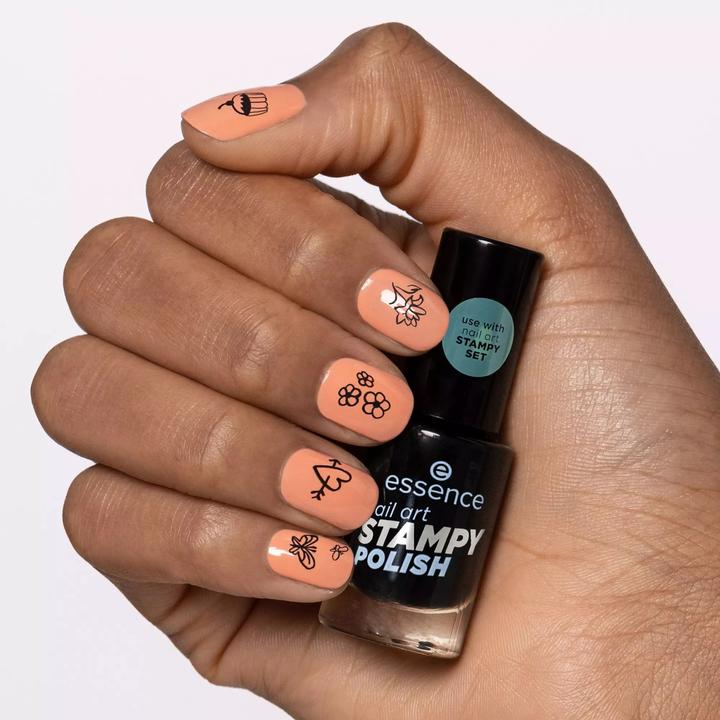 Produktbild essence Nagellack Nail Art Stampy Polish 01 Perfect match (01 Perfect match, Farblack)
