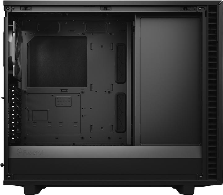 Actual product image Fractal Define 7 Black TG (mATX, Mini-ITX, ATX, E-ATX)