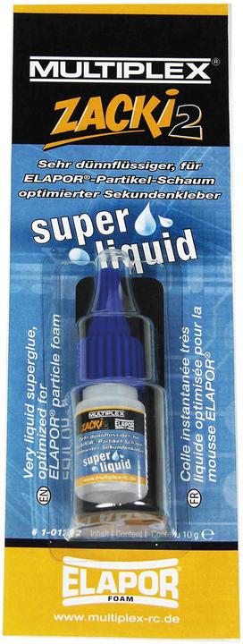 Actual product image Multiplex zacki 2 10g super liquid second adhesive (10 g)