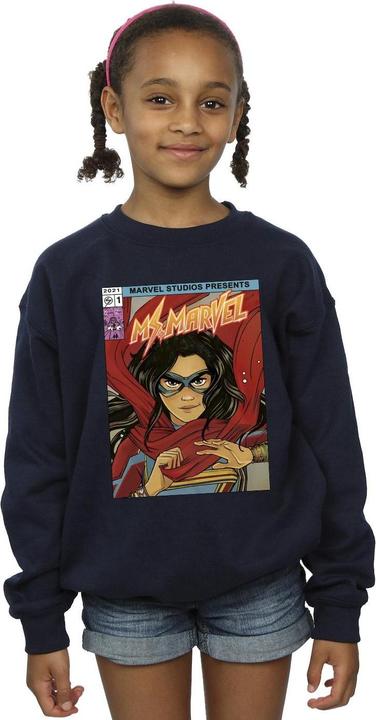 Actual product image Girls Ms Comic Poster Sweatshirt (152, 158)