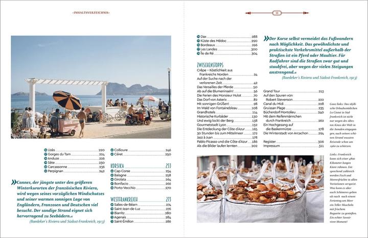 Actual product image Bildband Heute so schön wie damals - Legendäre Urlaubsorte in Frankreich (German, Rita Henss, Stefanie Schuhmacher, 2023)