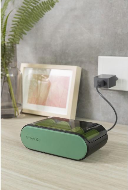 Produktbild GP Batteries ReCyko Universal Ladegerät AA/AAA/C/D/9V Akkus NEU (1 Stk., D, AAA, AA, C, 9V Block, 2100 mAh, Akku)