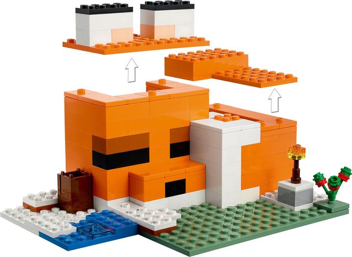 Produktbild LEGO Die Fuchs-Lodge (21178, LEGO Minecraft)
