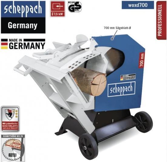 Produktbild Scheppach Made in Germany Wippkreissäge 700 mm inkl. patentierter Schutzklappe & Direktantrieb