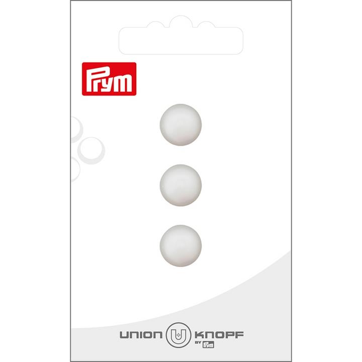 Produktbild Prym Knöpfe Polyester 11 mm, 3 Stück, Weiss