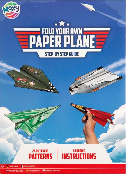 Actual product image Grafix Folding paper aeroplane, 24 pieces. (24 x)