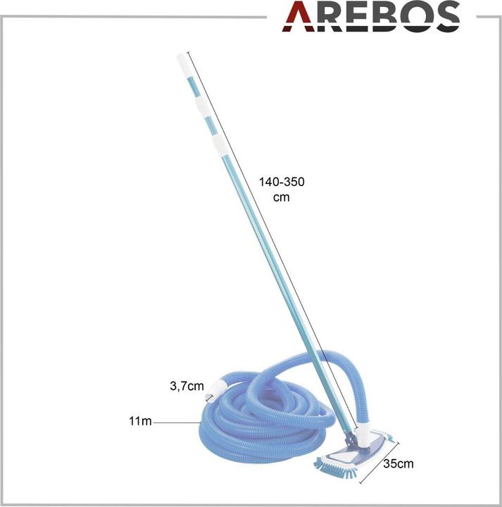 Produktbild Arebos Pool Bodenreiniger