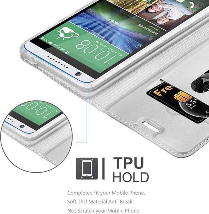 Produktbild Cadorabo Book Classy Style Cover (HTC Desire 820)