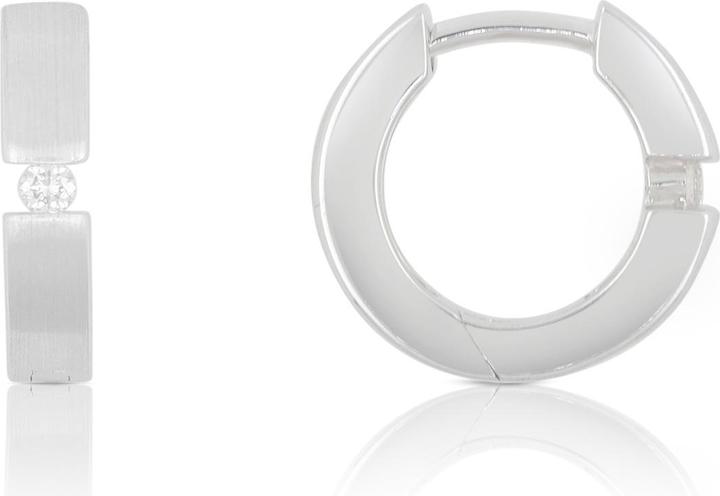 Actual product image Muau Creoles (White gold)