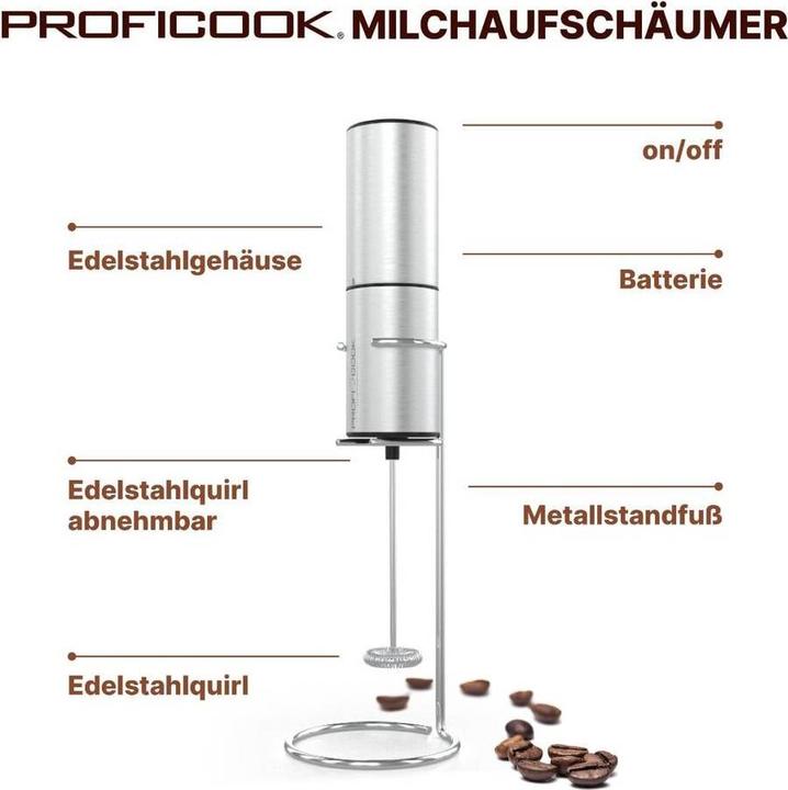 Image du produit Clatronic Mousseur à lait ProfiCook PC-MS 1273