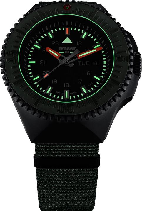 Immagine prodotto Traser H3 109858 P69 Nero Verde 46mm 20ATM (46 mm)