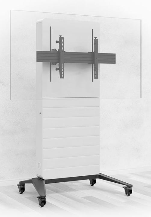 Produktbild Hagor CON-Line M Lift 140-191cm 55-75Z mobiles Konferenzraummöbel Lift VESA max. 800x400mm max. Trag