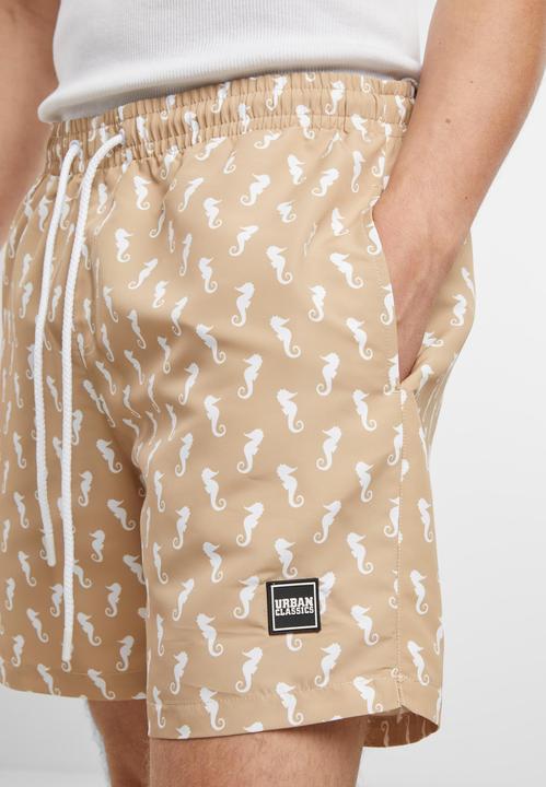 Produktbild Urban Classics Pattern Swim Shorts - 4984 (4XL)