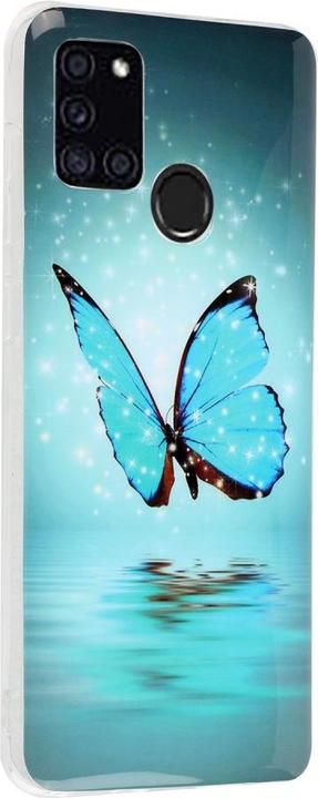 Image du produit Cover-Discount Galaxy A21s - Housse silicone fluo papillons (Samsung Galaxy A21s)