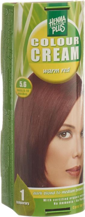 Hennaplus Colour Cream (5.6 Warmes Rot)