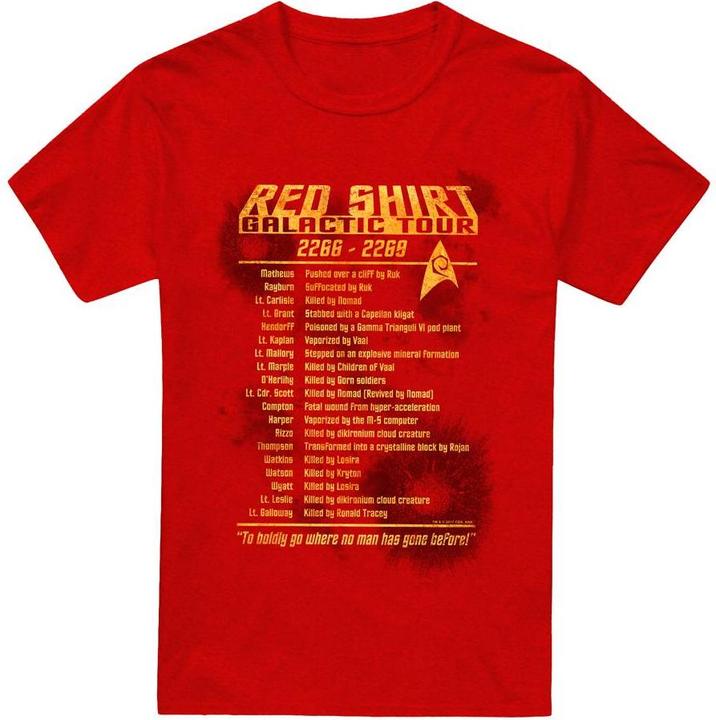 Produktbild Red Shirt Tour TShirt (XXL)