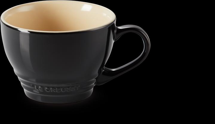 Actual product image Le Creuset Mug 400 ml black glossy (400 ml, 1 x)