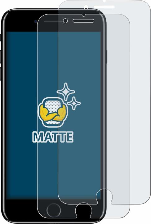 Produktbild BROTECT Entspiegelungs-Schutzfolie Displayschutz Matt (2 Stück, Apple iPhone 7 Plus)