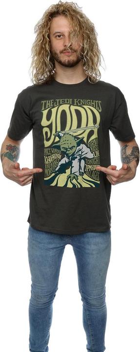 Image du produit Star Wars - T-shirt YODA ROCK POSTER - Homme (XXL)