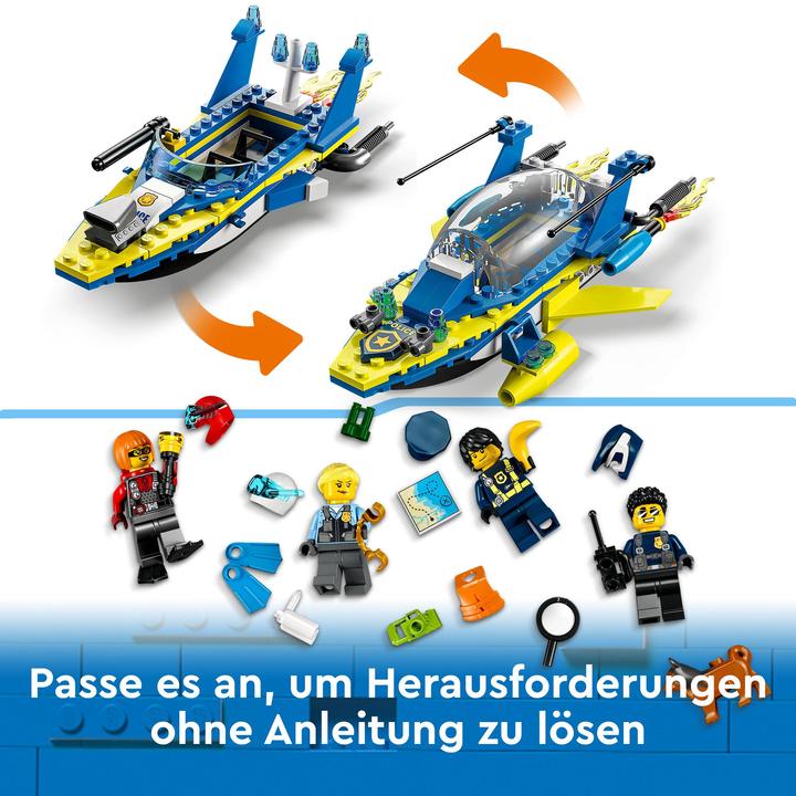 Produktbild LEGO Detektivmissionen der Wasserpolizei (60355, LEGO City)