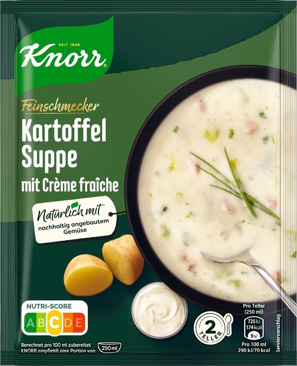 Actual product image Knorr Gourmet potato creme fraiche soup 500 ml (500 ml)