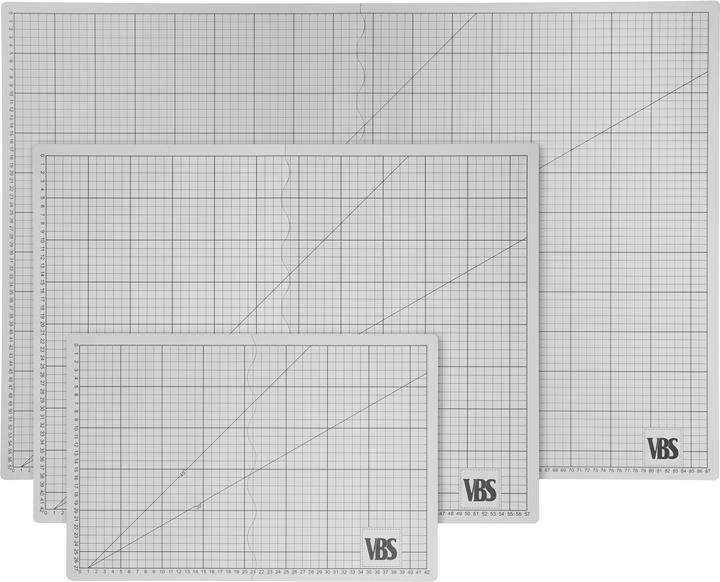 Image du produit VBS Tapis de découpe pliable "Cool Grey", autocicatrisant (29,7 x 42 cm)