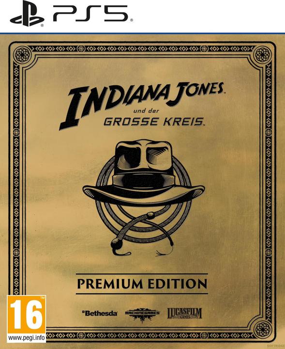 Immagine prodotto Bethesda Indiana Jones und der Grosse Kreis - Premium Edition (PS5, DE, EN, FR)